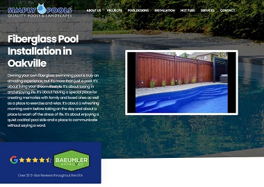 Pool Company Oakville